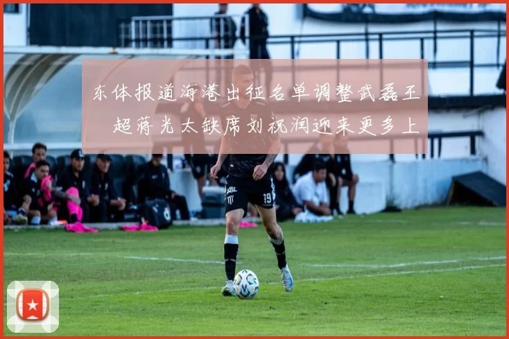 东体报道海港出征名单调整武磊王燊超蒋光太缺席刘祝润迎来更多上场机会